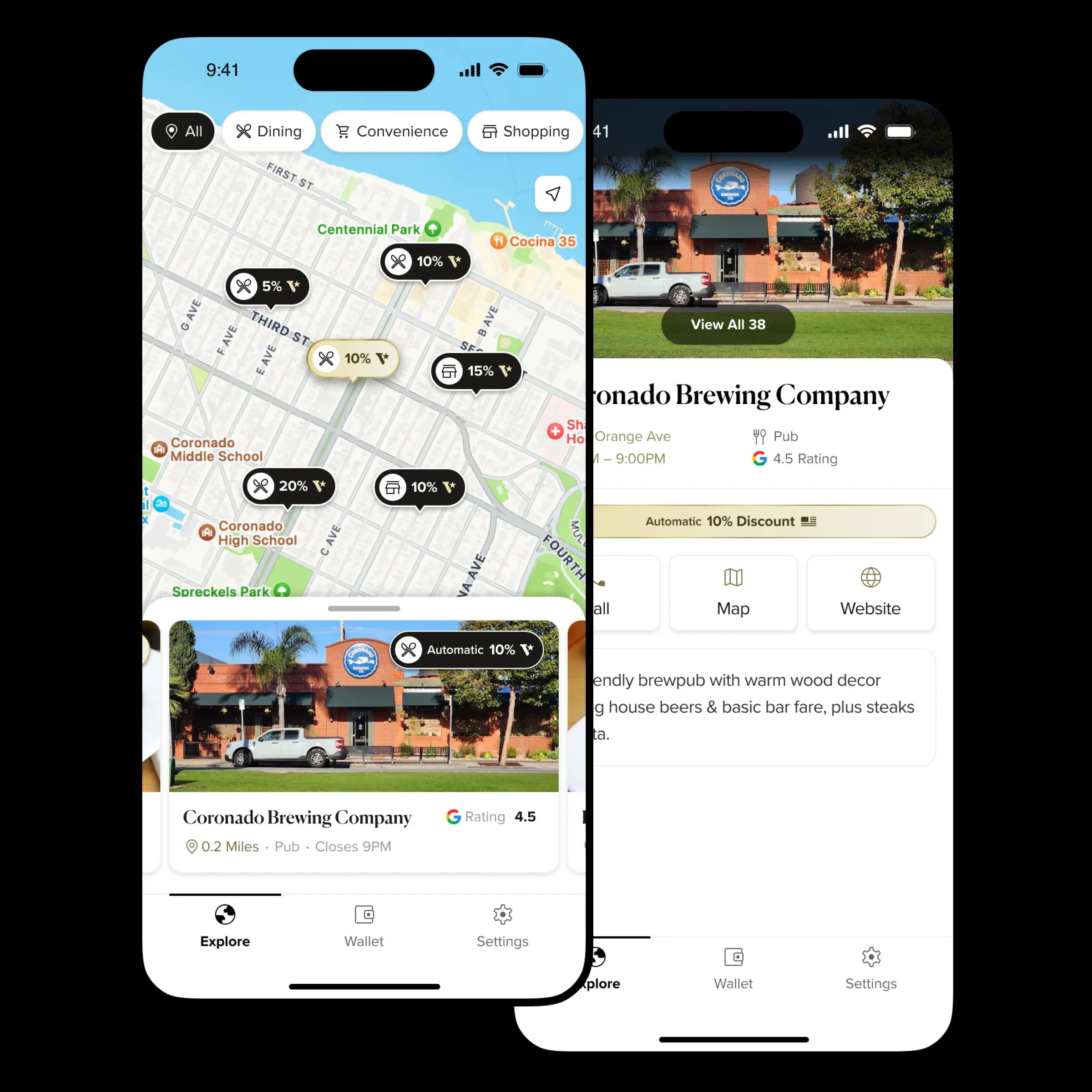 app screens